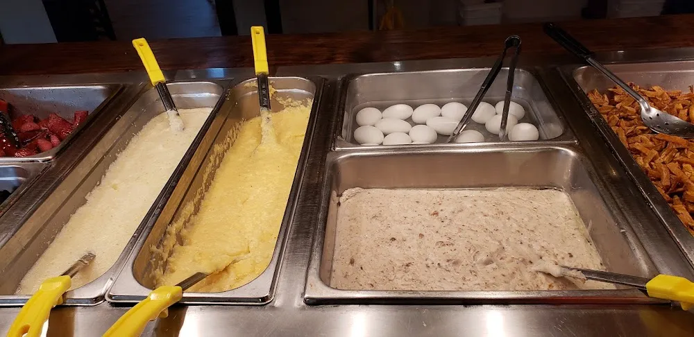 Grits Cheese Grits Boiled Eggs Gravy